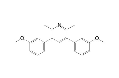 2,6-Dimethyl-3,5-bis(3-methoxyphenyl)pyridine