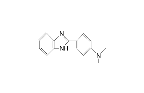 2-(p-Dimethylaminophenyl)benzimidazole; benzenamine, 4-(1H-benzimidazol-2-yl)-N,N-dimethyl-; benzimidazole, 2-[p-(dimethylamino)phenyl]-