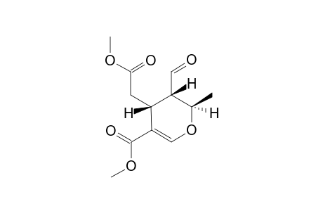 (4R,5S,6R)-Methyl 4-methyl-5-formyl-6-[(methoxycarbonyl)methyl]-3-oxa-1-cyclohexene-1-carboxylate