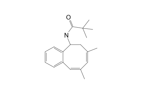 2,2-Dimethyl-N-[(7Z,9Z)-9-methyl-5,6-dihydrobenzocycloocten-5-yl]propionamide