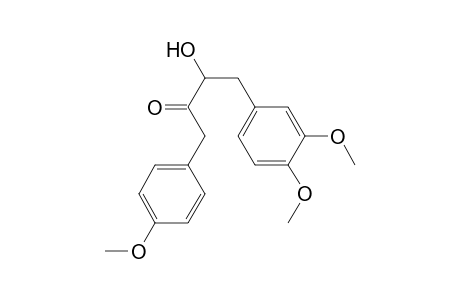 4-(3',4'-DIMETHOXYPHENYL)-3-HYDROXY-1-(4''-METHOXYPHENYL)-BUTAN-2-ONE