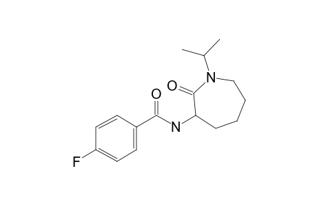 4-Fluoro-N-(1-isopropyl-2-oxoazepan-3-yl)benzamide