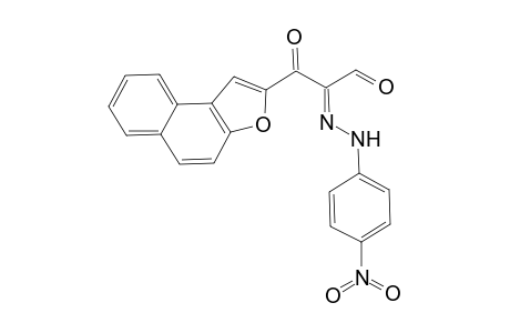 3-(Naphtho[2,1-b]furan-2-yl)-2-(2-(4-nitrophenyl)hydrazono)-3-oxopropanal