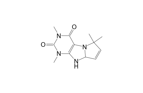 8a,9-Dihydro-1,3,6,6-tetramethyl-1H-pyrrolo[2,1-f]purine-2,4(3H,6H)-dione