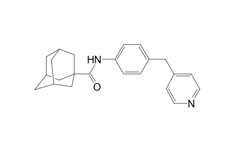 Adamantane-1-carboxylic acid (4-pyridin-4-ylmethyl-phenyl)-amide