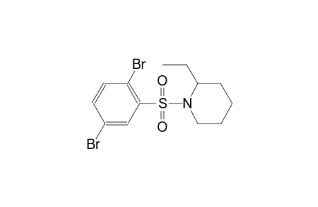 piperidine, 1-[(2,5-dibromophenyl)sulfonyl]-2-ethyl-