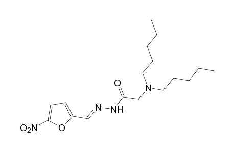 N,N-diamylglycine, 2-(5-nitrofurfurylidene)hydrazide
