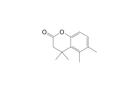 4,4,5,6-Tetramethyl-3,4-dihydro-2H-1-benzo-pyran-2-one