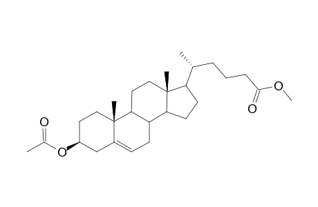 Methyl 3.beta.-Acetoxy-23a-homo-5-cholen-24-oate