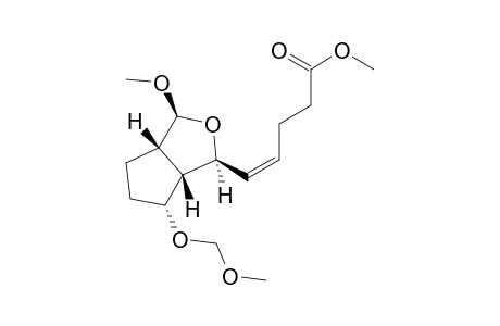 (Z)-5-[(1S,3S,3aS,6R,6aS)-3-methoxy-6-(methoxymethoxy)-3,3a,4,5,6,6a-hexahydro-1H-cyclopenta[c]furan-1-yl]-4-pentenoic acid methyl ester