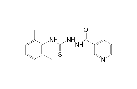 1-nicotinoyl-3-thio-4-(2,6-xylyl)semicarbazide