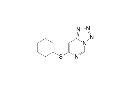 [1]Benzothieno[3,2-e][1,2,3,4]tetrazolo[1,5-c]pyrimidine, 8,9,10,11-tetrahydro-