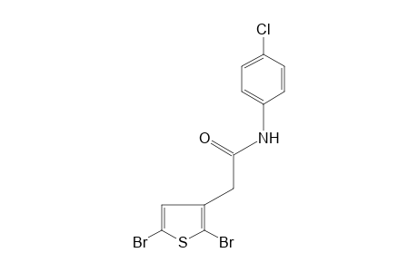 4'-chloro-2,5-dibromo-3-thiopheneacetanilide