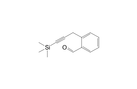 2-(3-Trimethylsilylprop-2-ynyl)benzaldehyde