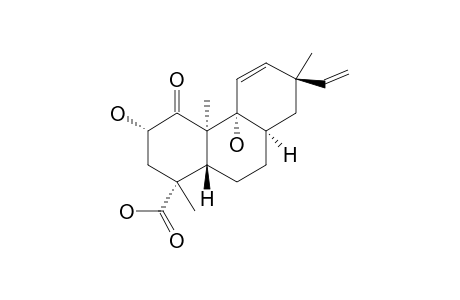 1-OXO-2-ALPHA,9-ALPHA-DIHYDROXY-13-EPI-ENT-PIMARA-11,15-DIEN-19-OIC_ACID