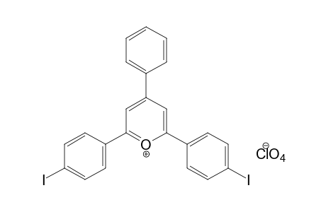 2,6-bis(p-iodophenyl)-4-phenylpyrylium perchlorate