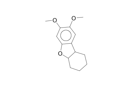 7,8-Dimethoxy-1,2,3,4,4a,9b-hexahydrodibenzofuran-1-ol