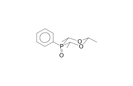 5-EXO-PHENYL-5-OXO-2,4,6-TRIMETHYL-1,3,5-DIOXAPHOSPHORINANE