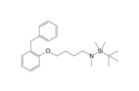 N-(4-(2-Benzylphenoxy)butyl)-1-(tert-butyl)-N,1,1-trimethylsilanamine