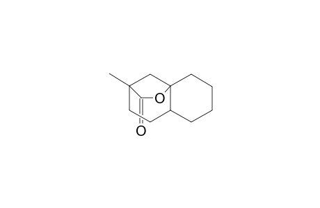 3-Methyl-1,3-lactone-bicyclo[4.4.0(1,6)]decane
