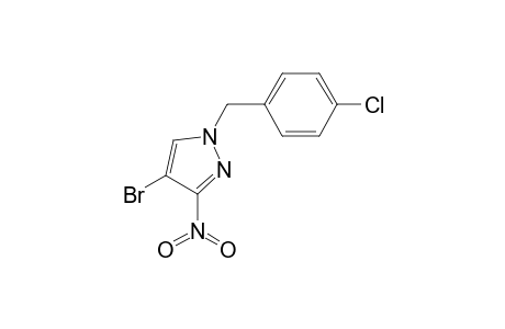 1H-Pyrazole, 4-bromo-1-(4-chlorobenzyl)-3-nitro-