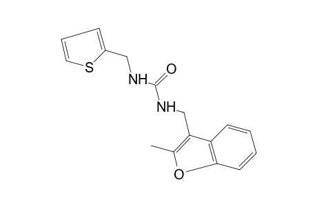 1-[(2-methyl-3-benzofuranyl)methyl]-3-(2-thenyl)urea