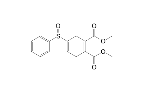 Dimethyl 4-(phenylsulfinyl)-1,4-cyclohexadiene-1,2-dicarboxylate