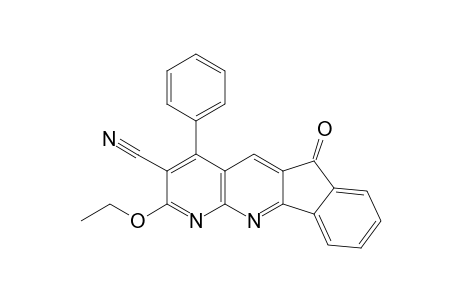 8-CYANO-9-ETHOXY-7-PHENYL-5-OXO-INDENO-[3,2-B]-1,8-NAPHTHYRIDINE