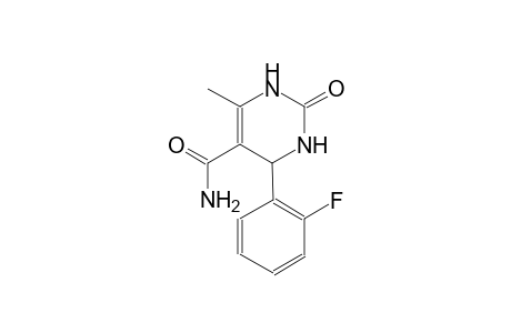 4-(2-fluorophenyl)-6-methyl-2-oxo-1,2,3,4-tetrahydro-5-pyrimidinecarboxamide