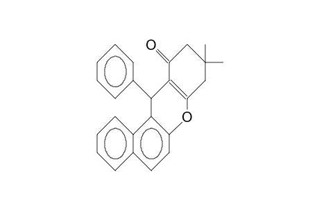 11H-Benzo[a]xanthen-11-one, 8,9,10,12-tetrahydro-9,9-dimethyl-12-phenyl-