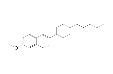 7-Methoxy-3-(4-pentylcyclohexyl)-1,2-dihydronaphthalene