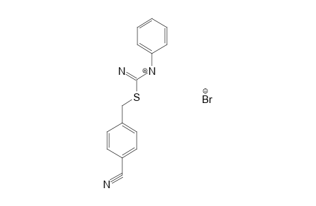 2-(p-cyanobenzyl)-3-phenyl-2-thiopseudourea, monohydrobromide