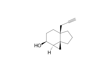 (1aR*,2S*,4aS*,7aS*)-4a-Prop-2'-ynyl-octahydro-1H-cyclopropa[d]inden-2-ol