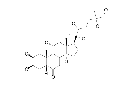 11-ALPHA,20,26-TRIHYDROXYECDYSONE;EPIMER-1