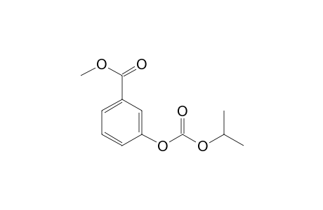 3-Hydroxybenzoic acid, o-isopropyloxycarbonyl-, methyl ester