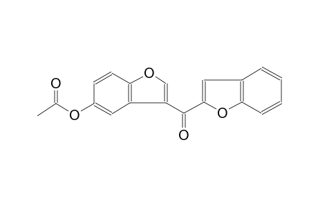 3-(1-Benzofuran-2-ylcarbonyl)-1-benzofuran-5-yl acetate