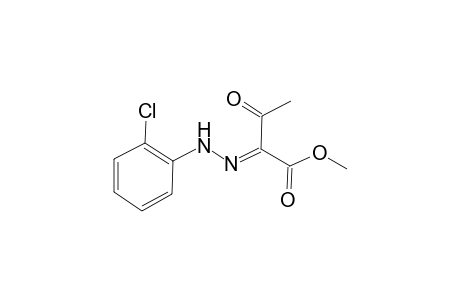 Methyl (2E)-2-[(2-chlorophenyl)hydrazono]-3-oxobutanoate