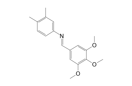 N-(3,4,5-trimethoxybenzylidene)-3,4-xylidine