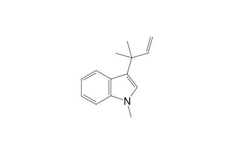 1-Methyl-3-(2-methylbut-3-en-2-yl)-1H-indole