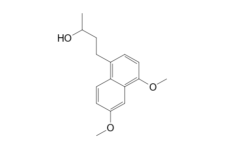 1-Naphthalenepropanol, 4,6-dimethoxy-.alpha.-methyl-