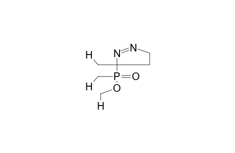 3-METHYL-3-METHYLMETHOXYPHOSPHINYL-1-PYRAZOLINE