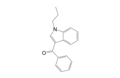 Phenyl(1-propyl-1H-indol-3-yl)methanone