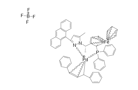 [PD-(ETA(3)-PH-CH-CH-CH-PH)-[1-[(S)-1-[(R)-2-(DIPHENYLPHOSPHINO)-FERROCENYL]-ETHYL]-3-(9-ANTHRYL)-5-METHYL-1H-PYRAZOLE]]-[BF4];EXO-SYN-ANTI-ISOMER