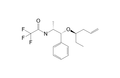 (4R,1'R,2'R)-4-(2'-Trifluoroacetylamido-1'-phenylpropoxy)hex-1-ene