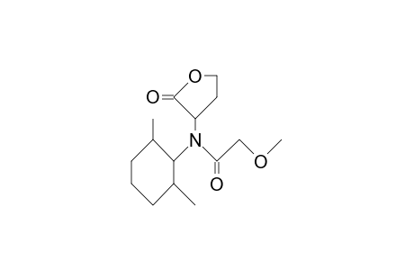 Acetamide, N-(2,6-dimethylcyclohexyl)-2-methoxy-N-(tetrahydro-2-oxo-3-furanyl)-