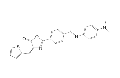 2-(4-{2-[4-(Dimethylamino)phenyl]-1-diazenyl}phenyl)-4-[1-(2-thienyl)methylidene]-5(4H)-oxazolone