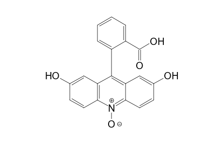 o-(2,7-DIHYDROXY-9-ACRIDINYL)BENZOIC ACID, 10-OXIDE