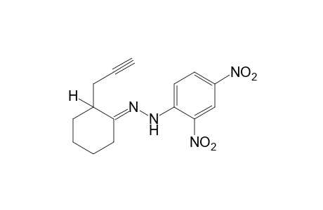 2-(2-propynyl)yclohexanone, (2,4-dinitrophenyl)hydrazone