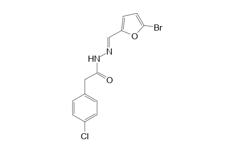 N'-[(E)-(5-bromo-2-furyl)methylidene]-2-(4-chlorophenyl)acetohydrazide