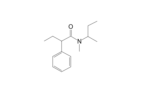 Butyramide, 2-phenyl-N-(2-butyl)-N-methyl-